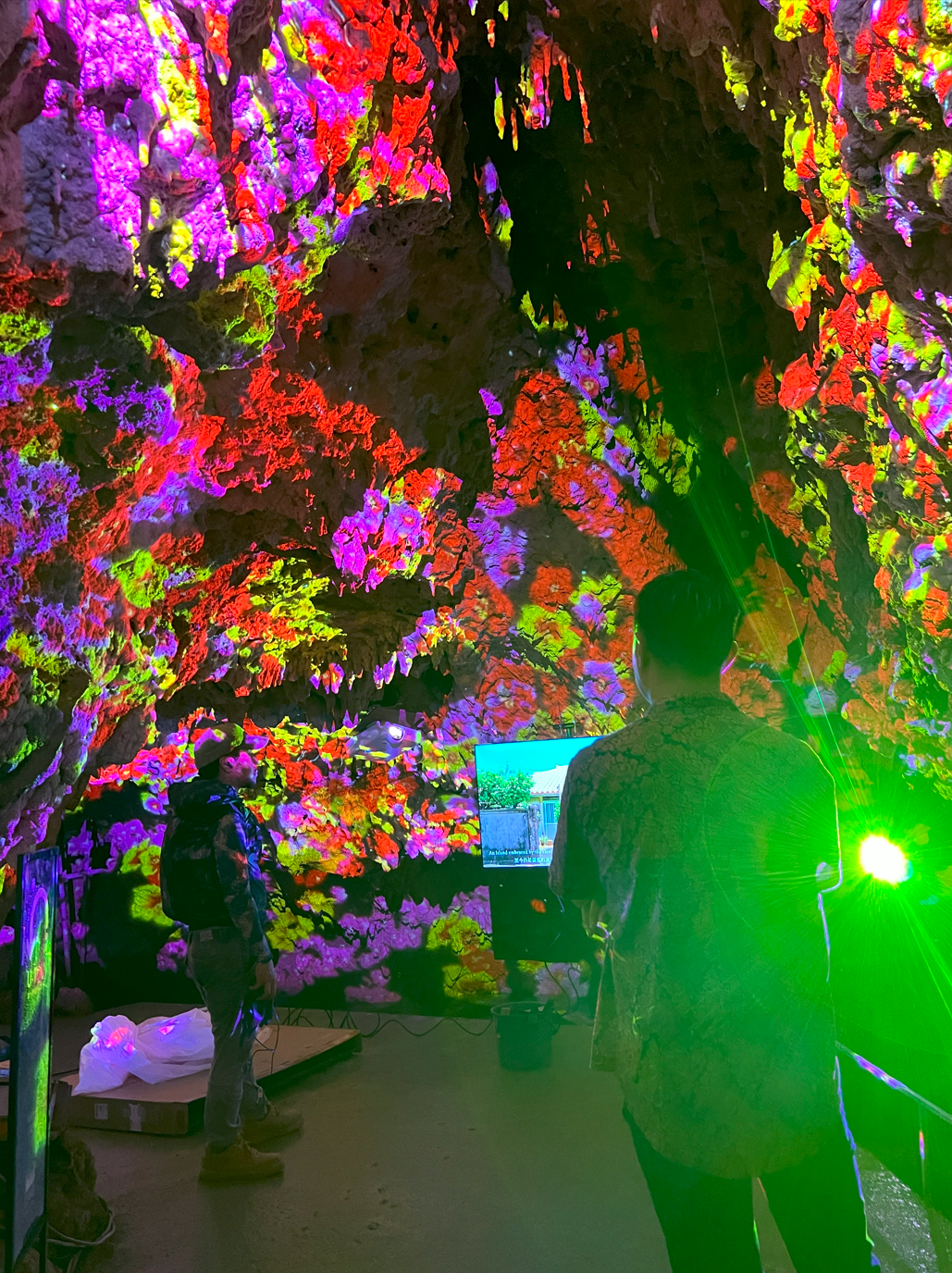 360度プロジェクションマッピング